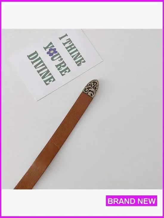 Western Concho Belt Boho Style Adjustable Faux Leather Disc Buckle Fashion - Picture 4 of 4